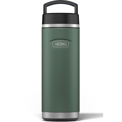 Thermos Icon Series Stainless Steel Bottle 710ml with Screw Top Lid - Green Green Thermos Icon Series Stainless Steel Bottle 710ml with Screw Top Lid - Green Green