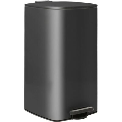 Harbour Housewares - 30L Square Stainless Steel Pedal Bin - 30L - Square Stainless Steel - Pedal Bin Harbour Housewares - 30L Square Stainless Steel Pedal Bin - 30L - Square Stainless Steel - Pedal Bin