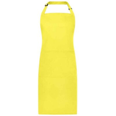 Brand Lab Bibbed Full Apron in Yellow Yellow Brand Lab Bibbed Full Apron in Yellow Yellow