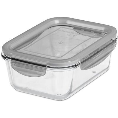 GastroMax Silver BPA Free Multipurpose Glass Food Container - 0.75L GastroMax Silver BPA Free Multipurpose Glass Food Container - 0.75L