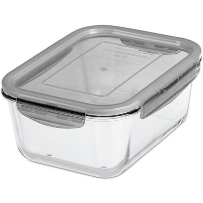 GastroMax Glass Food Container - 1.6L - Airtight, BPA-Free, Microwave Safe GastroMax Glass Food Container - 1.6L - Airtight, BPA-Free, Microwave Safe