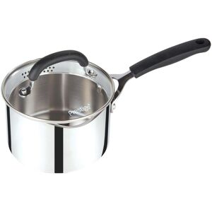 Prestige Silver 'Made to Last' Induction Suitable Oven Safe Straining Saucepan