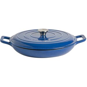 Argon Tableware Cast Iron Shallow Casserole Dish 2.3 Litre