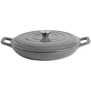 Argon Tableware Cast Iron Shallow Casserole Dish 2.3 Litre