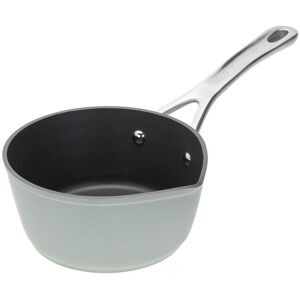 Laura Ashley Forged Aluminium Non-stick MilkPan / SaucePan 16cm - Sage Leaf in Green Green Laura Ashley Forged Aluminium Non-stick MilkPan / SaucePan 16cm - Sage Leaf in Green Green