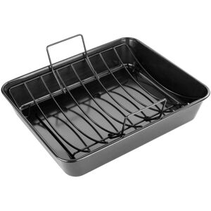 Tala Performance Eclipse Non-stick Extra large Roaster & Rack in Black Black Tala Performance Eclipse Non-stick Extra large Roaster & Rack in Black Black
