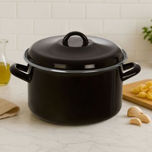 Orsina Porter Large Casserole Dish With Lid in Black Black Orsina Porter Large Casserole Dish With Lid in Black Black