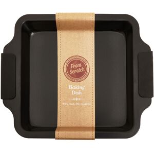 Orsina Reliable Small Black Baking Dish, Durable Cake Dish, Non Stick Baking Dish For Perfect Baking Experience Black Orsina Reliable Small Black Baking Dish, Durable Cake Dish, Non Stick Baking Dish For Perfect Baking Experience Black