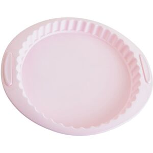 Orsina Pastel Green Pie or Flan Mould, Heat Resistant Round Tart Pan, Baking Dish With Fluted Sides, Silicone Mould in Pink Pink Orsina Pastel Green Pie or Flan Mould, Heat Resistant Round Tart Pan, Baking Dish With Fluted Sides, Silicone Mould in Pink Pink
