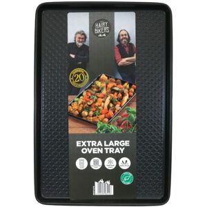 Hairy Bikers Extra Large Non-Stick Oven Roasting Tray 45 x 30cm Baking Bakeware in Black Size: XL Black XL Hairy Bikers Extra Large Non-Stick Oven Roasting Tray 45 x 30cm Baking Bakeware in Black Size: XL Black XL