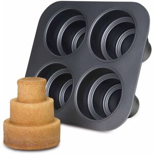 Chicago Metallic Non-Stick Multi-Tier Cake Pan in Grey Grey Chicago Metallic Non-Stick Multi-Tier Cake Pan in Grey Grey