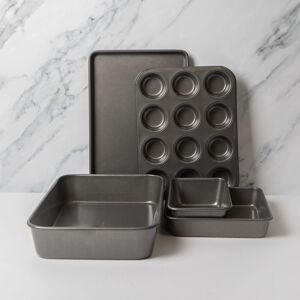 MasterClass 5pc Non-Stick Baking & Roasting Set in Charcoal Charcoal MasterClass 5pc Non-Stick Baking & Roasting Set in Charcoal Charcoal