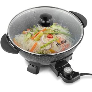 Vonshef 5L Non-Stick 4 Temps 1400W Electric Frying Pan Vonshef 5L Non-Stick 4 Temps 1400W Electric Frying Pan