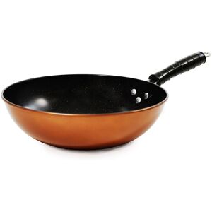 Carter & Clay Copper Finish 30cm Non Stick Wok Copper Carter & Clay Copper Finish 30cm Non Stick Wok Copper