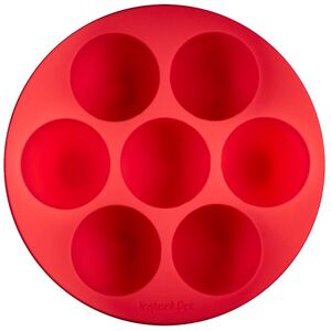 Instant Pot Silicone Egg Bites Pan with Lid in Red Red Instant Pot Silicone Egg Bites Pan with Lid in Red Red