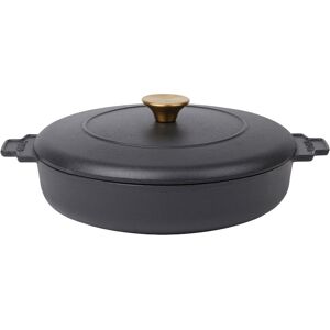 Vinga Monte Heritage 2.5L Stockpot in Black Black Vinga Monte Heritage 2.5L Stockpot in Black Black