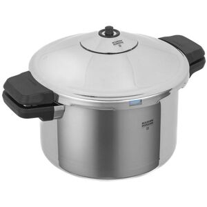 Kuhn Rikon Duromatic Inox Pressure Cooker with Side Grips, 22cm/5L in Silver Silver Kuhn Rikon Duromatic Inox Pressure Cooker with Side Grips, 22cm/5L in Silver Silver