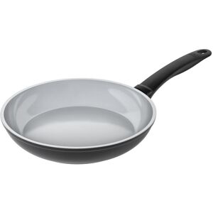 Kuhn Rikon Easy Ceramic Aluminium Induction Safe Frying Pan, 28cm in Grey Grey Kuhn Rikon Easy Ceramic Aluminium Induction Safe Frying Pan, 28cm in Grey Grey