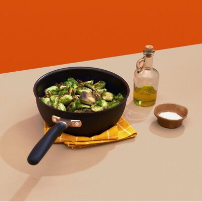 Meyer Accent Ultra Durable Saucière Pan - 22cm - Non Stick & Induction Meyer Accent Ultra Durable Saucière Pan - 22cm - Non Stick & Induction