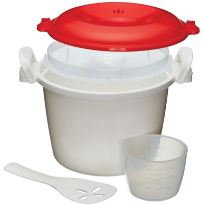 KitchenCraft Microwave Rice Cooker - 1.5L - Rice Cooker KitchenCraft Microwave Rice Cooker - 1.5L - Rice Cooker