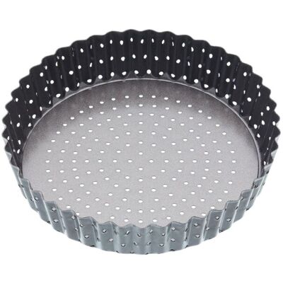 MasterClass Crusty Bake Non-stick Fluted Round 18cm Quiche Tin MasterClass Crusty Bake Non-stick Fluted Round 18cm Quiche Tin