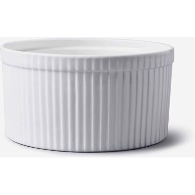 WM Bartleet & Sons Porcelain Souffle Dish - 18cm White WM Bartleet & Sons Porcelain Souffle Dish - 18cm White