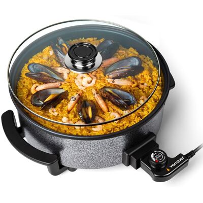 Vonshef - 1.5l Multi Cooker - 30cm - 1500W - Electric Frying Pan Vonshef - 1.5l Multi Cooker - 30cm - 1500W - Electric Frying Pan