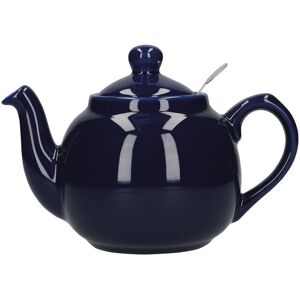 London Pottery Farmhouse Teapot, Cobalt Blue, Six Cup - 1.2 Litres, Boxed