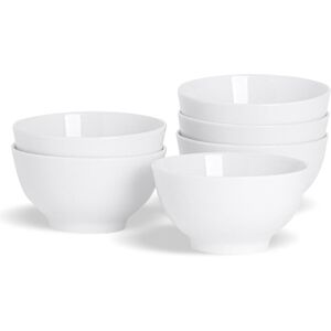 Argon Tableware Classic White Rice Bowls 13cm Pack of 6