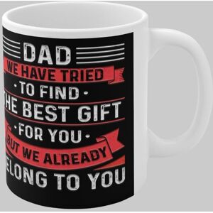 Simply Stunning Mugs Handcrafted Ceramic Mug - The Perfect Gift for Dad in White White Simply Stunning Mugs Handcrafted Ceramic Mug - The Perfect Gift for Dad in White White