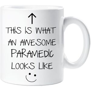 60 SECOND MAKEOVER This Is What An Awesome Paramedic Looks Like V2 Mug in White White 60 SECOND MAKEOVER This Is What An Awesome Paramedic Looks Like V2 Mug in White White