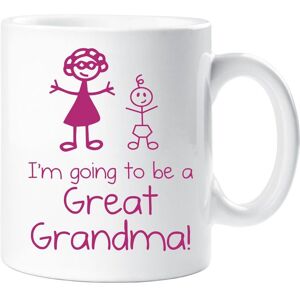 60 SECOND MAKEOVER I'm Going To be A Great Grandma Mug in White White 60 SECOND MAKEOVER I'm Going To be A Great Grandma Mug in White White