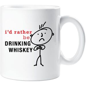 60 SECOND MAKEOVER Men's Mens I'd Rather Be Drinking Whiskey Mug in White White 60 SECOND MAKEOVER Men's Mens I'd Rather Be Drinking Whiskey Mug in White White