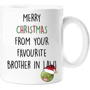 60 SECOND MAKEOVER Merry Christmas From Your Favourite Sister In Law Mug in White White 60 SECOND MAKEOVER Merry Christmas From Your Favourite Sister In Law Mug in White White