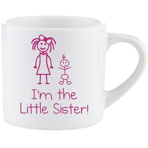 60 SECOND MAKEOVER Women's Smug I'm The Little Sister Mug in White White 60 SECOND MAKEOVER Women's Smug I'm The Little Sister Mug in White White