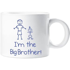 60 SECOND MAKEOVER Smug I'm The Big Brother Boys Mug in White White 60 SECOND MAKEOVER Smug I'm The Big Brother Boys Mug in White White