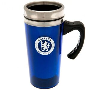 Chelsea FC Official Aluminium Travel Mug in Blue Blue Chelsea FC Official Aluminium Travel Mug in Blue Blue