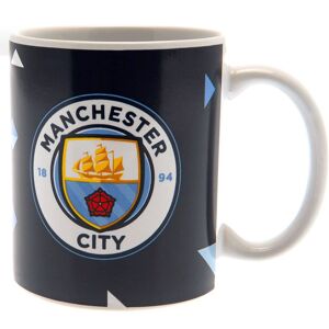 Manchester City FC Particle Mug in Navy Navy Manchester City FC Particle Mug in Navy Navy