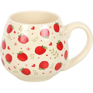 Something Different Apple Rounded Mug in White White Something Different Apple Rounded Mug in White White
