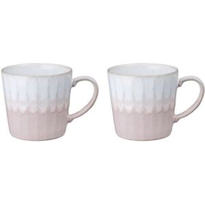 Denby Reactive Set of 2 Mugs in Pink Pink Denby Reactive Set of 2 Mugs in Pink Pink