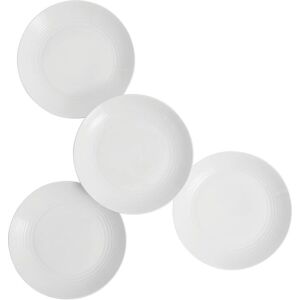 Royal Doulton Gordon Ramsay Maze White Dinner Plates 28cm - Set of 4 White Royal Doulton Gordon Ramsay Maze White Dinner Plates 28cm - Set of 4 White