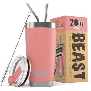 Green Steel 20oz Blossom Stainless Double Insulated Travel Coffee Tumbler Mug in Pale Pink Pale Pink Green Steel 20oz Blossom Stainless Double Insulated Travel Coffee Tumbler Mug in Pale Pink Pale Pink