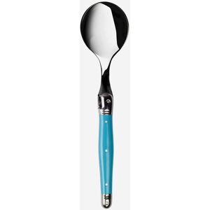 Laguiole Soup Spoon in Aqua Aqua Laguiole Soup Spoon in Aqua Aqua