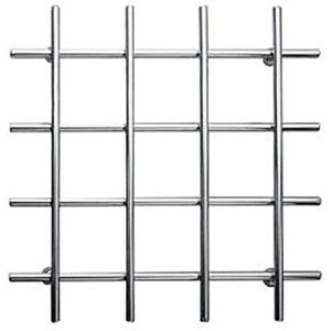 Orsina Jude Heavy Chrome Wire Trivet in Silver Silver Orsina Jude Heavy Chrome Wire Trivet in Silver Silver