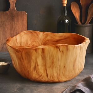 Orsina Natural Cedarwood Kora Large Bowl in Brown Brown Orsina Natural Cedarwood Kora Large Bowl in Brown Brown