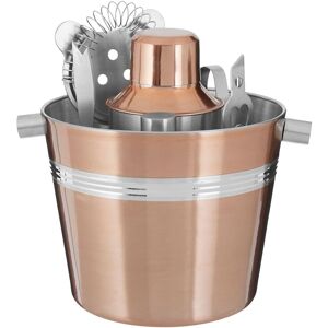Orsina Barware 7Pc Bar Set in Rose Gold Rose Gold Orsina Barware 7Pc Bar Set in Rose Gold Rose Gold