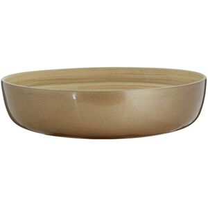Orsina Kyoto Gold Salad Bowl With Raised Edges Gold Orsina Kyoto Gold Salad Bowl With Raised Edges Gold
