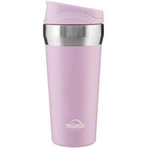 Orsina Grey Travel Mug, Leak-Proof Insulated Thermos Cafe Cup, Reusable Coffee Mug, Double Walled Mug, Ideal For Drinks in Lilac Lilac Orsina Grey Travel Mug, Leak-Proof Insulated Thermos Cafe Cup, Reusable Coffee Mug, Double Walled Mug, Ideal For Drinks in Lilac Lilac