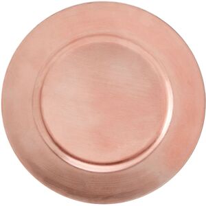 Orsina Minimalist 33cm Rose Gold Charger Plate, Functional Dinner Plate, Reliable Rose Gold Finish Dinner Plate Rose Gold Orsina Minimalist 33cm Rose Gold Charger Plate, Functional Dinner Plate, Reliable Rose Gold Finish Dinner Plate Rose Gold
