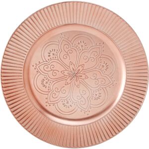 Orsina Functional Rose Gold Charger Plate, Minimalist Dinner Plate For Dinner, Reliable Rose Gold Dinner Plate Rose Gold Orsina Functional Rose Gold Charger Plate, Minimalist Dinner Plate For Dinner, Reliable Rose Gold Dinner Plate Rose Gold